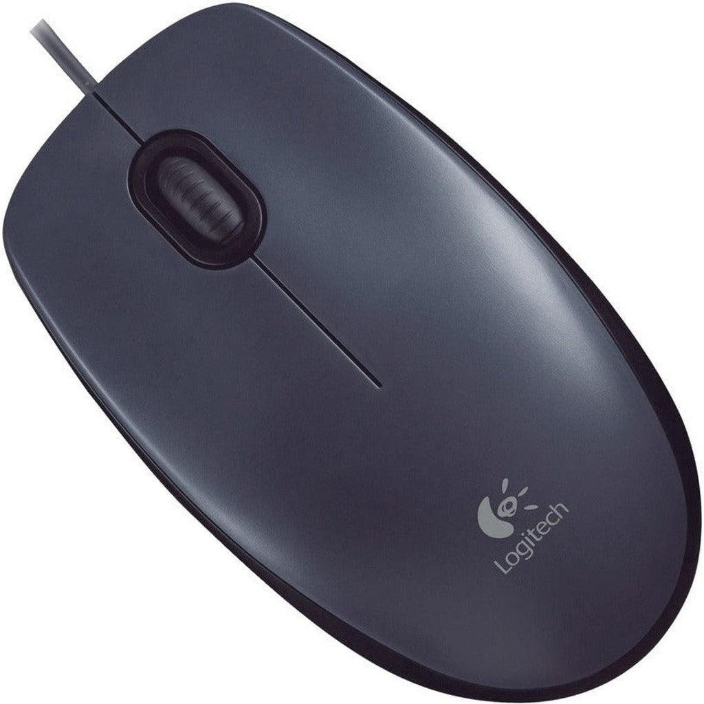 Logitech M100 Corded Mouse – Wired USB Mouse - Black / Logitech