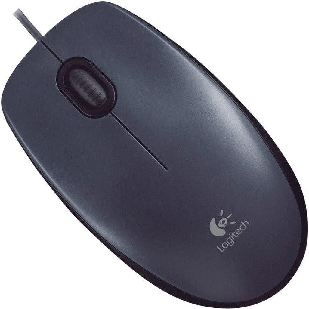 Logitech M100 Corded Mouse – Wired USB Mouse - Black / Logitech