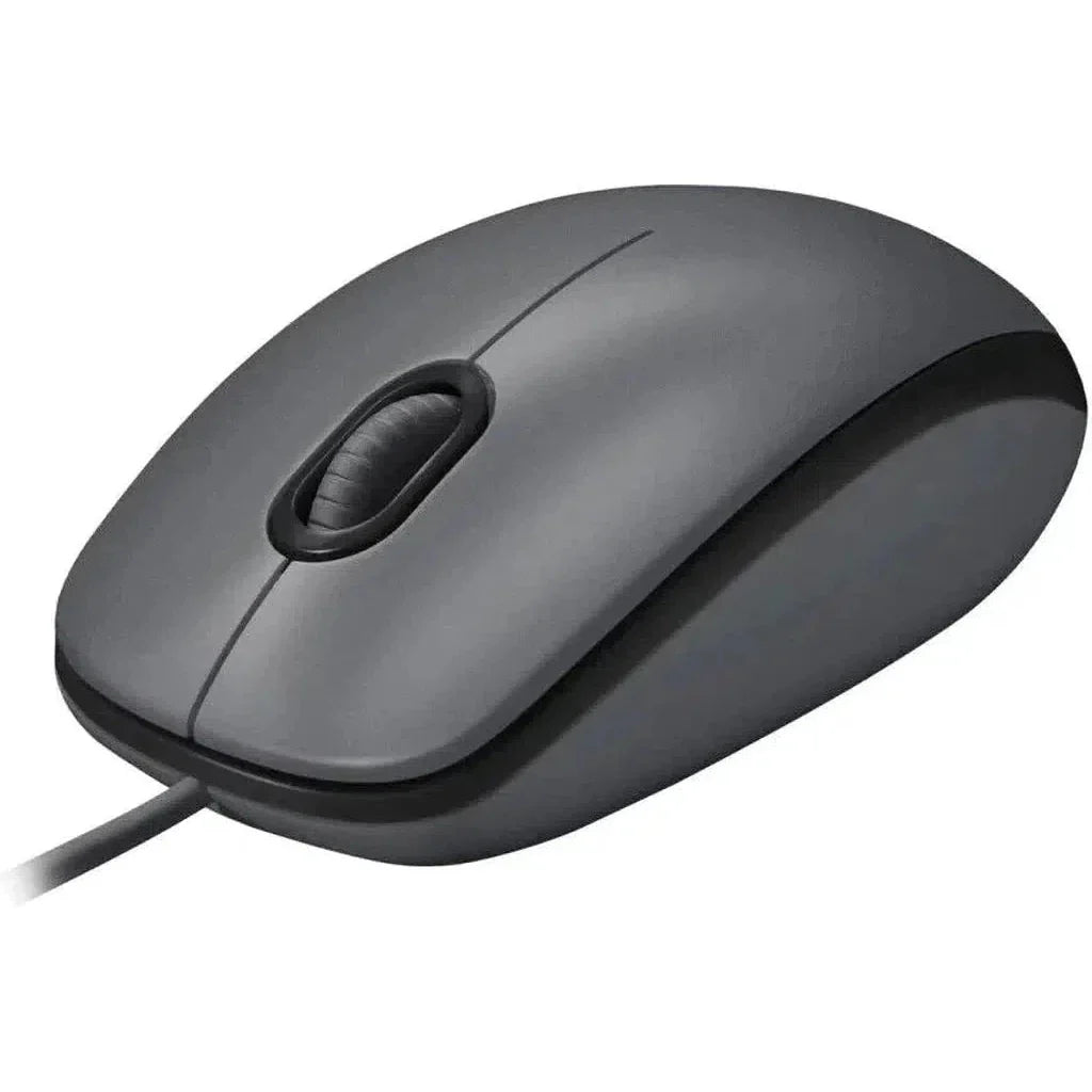 Logitech M100 Corded Mouse – Wired USB Mouse - Black / Logitech