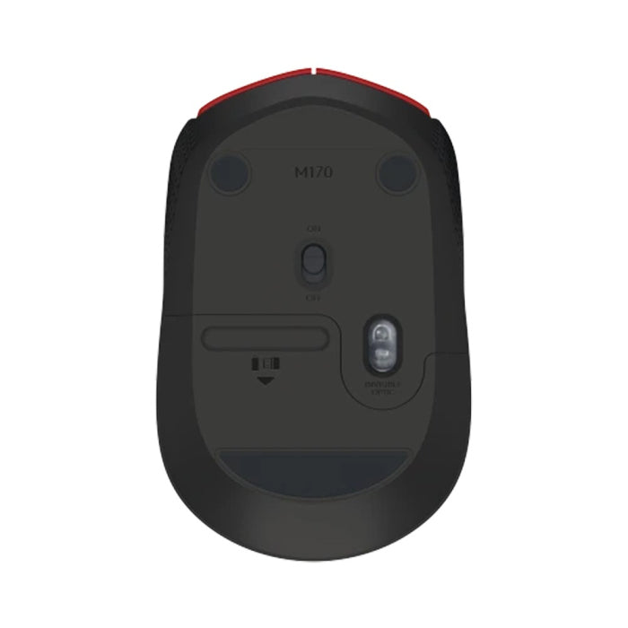 Logitech M171 Wireless Mouse - Red