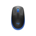 Logitech M190 Wireless Mouse Full Size, Black/Blue