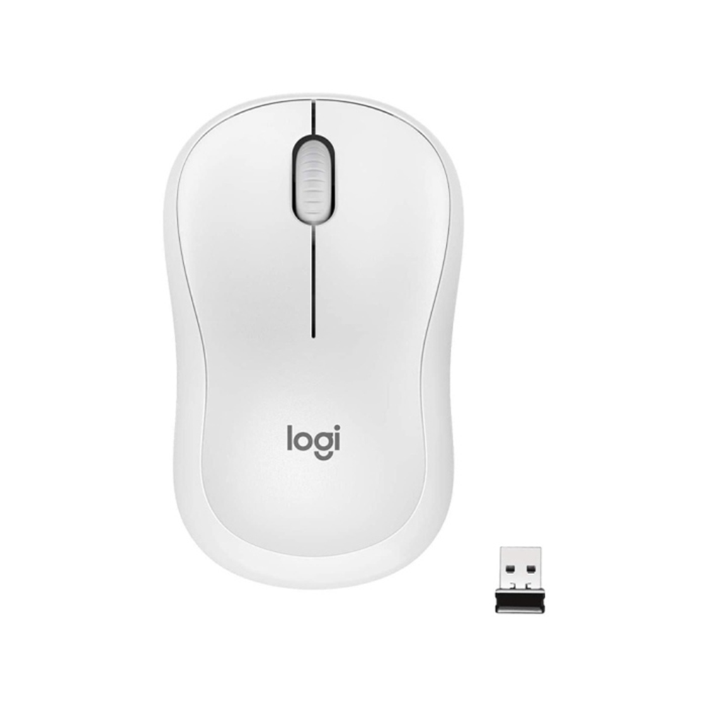 Logitech M221 Silent Wireless Mouse – Off White