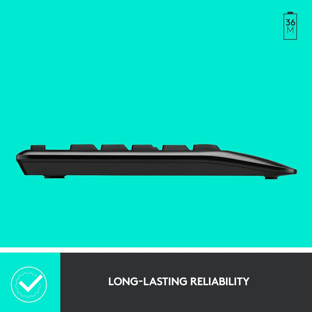 Logitech MK345 Comfort Wireless Keyboard And Mouse Combo