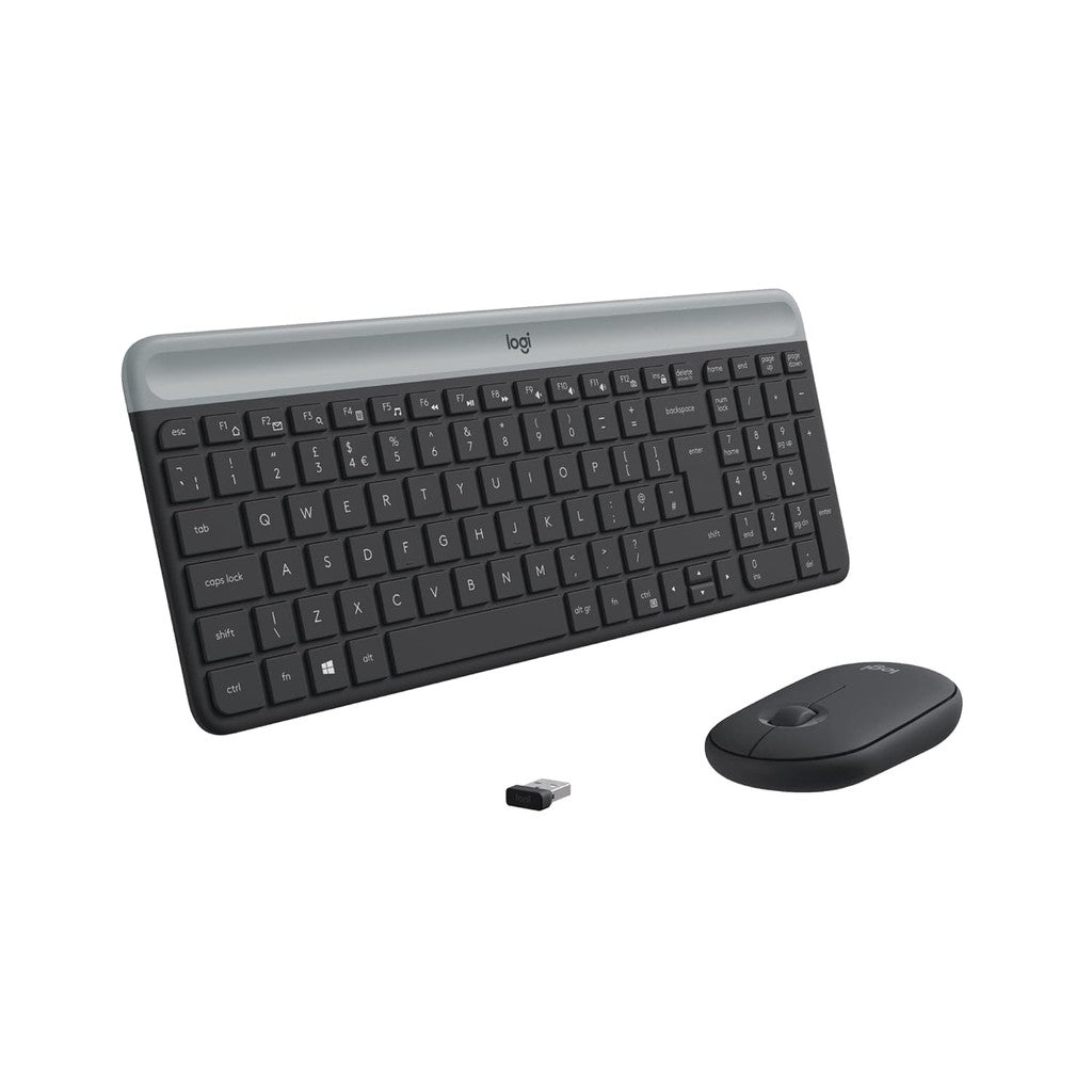Logitech MK470 Slim Wireless Keyboard/Mouse Combo - Arb/Eng