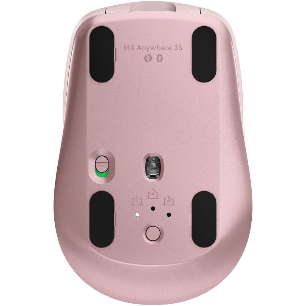 Logitech MX Anywhere 3s Bluetooth Mouse - Rose