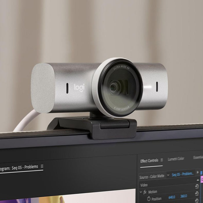 Logitech MX Brio 4K Ultra-HD Collabration And Streaming Webcam 4K 30FPS & 1080P 60FPS