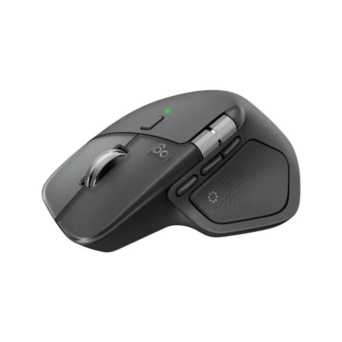 Logitech MX Master 4 Wireless Mouse, 8K DPI Darkfield Sensor, MagSpeed Scroll & Thumb Wheel, Haptic Sense Feedback, Multi-Device Bluetooth & Logi Bolt, Graphite | 910-007562