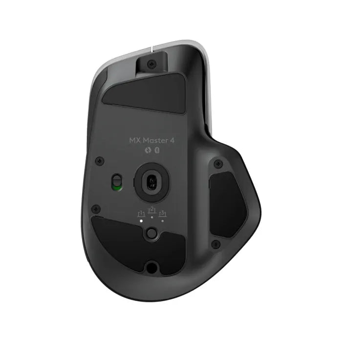 Logitech MX Master 4 Wireless Mouse, 8K DPI Darkfield Sensor, MagSpeed Scroll & Thumb Wheel, Haptic Sense Feedback, Multi-Device Bluetooth & Logi Bolt, Graphite | 910-007562