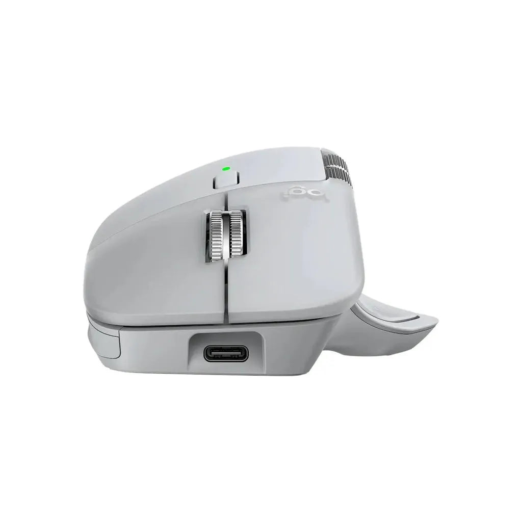 Logitech MX Master 4 Advanced Wireless/BT Mouse - Pale Gray