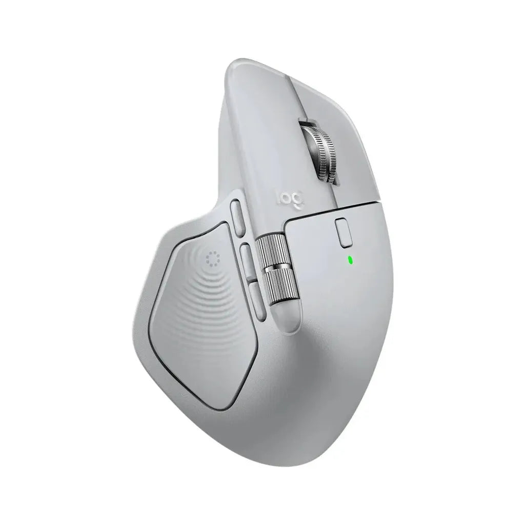 Logitech MX Master 4 Advanced Wireless/BT Mouse - Pale Gray