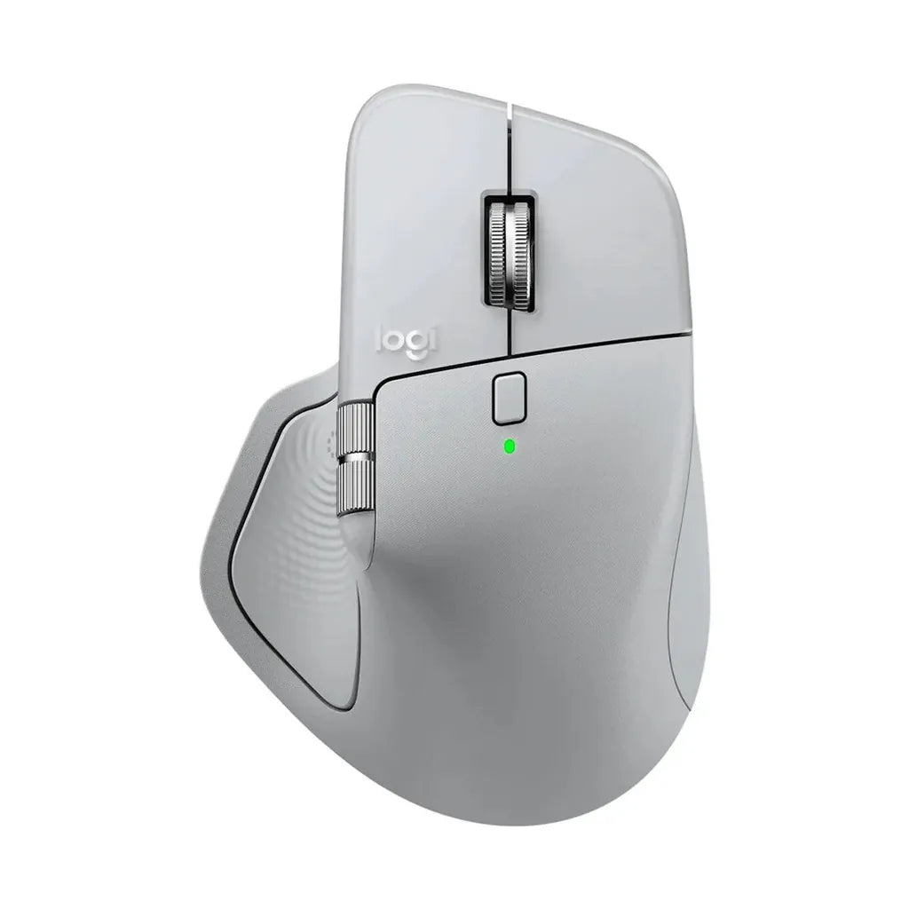 Logitech MX Master 4 Advanced Wireless/BT Mouse - Pale Gray