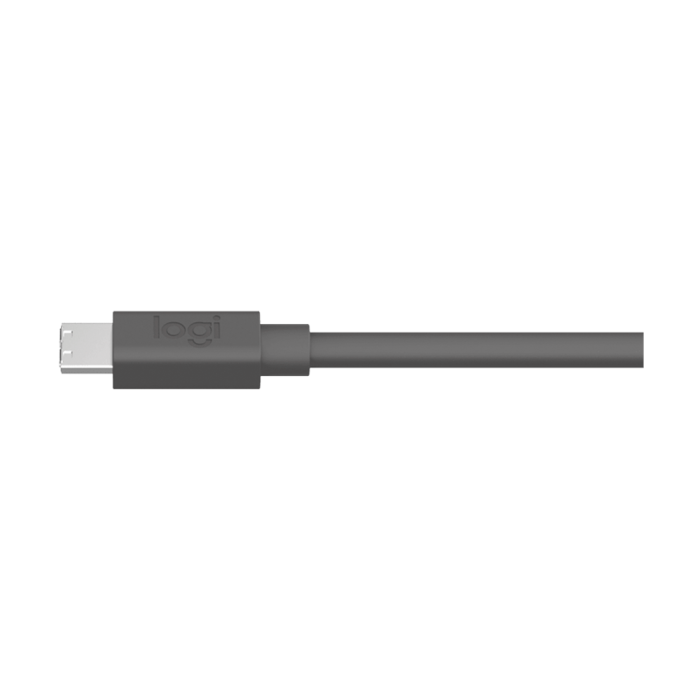 Logitech MeetUp Mic Extension Cord, 10 Meter, Conduit Friendly Design, Black