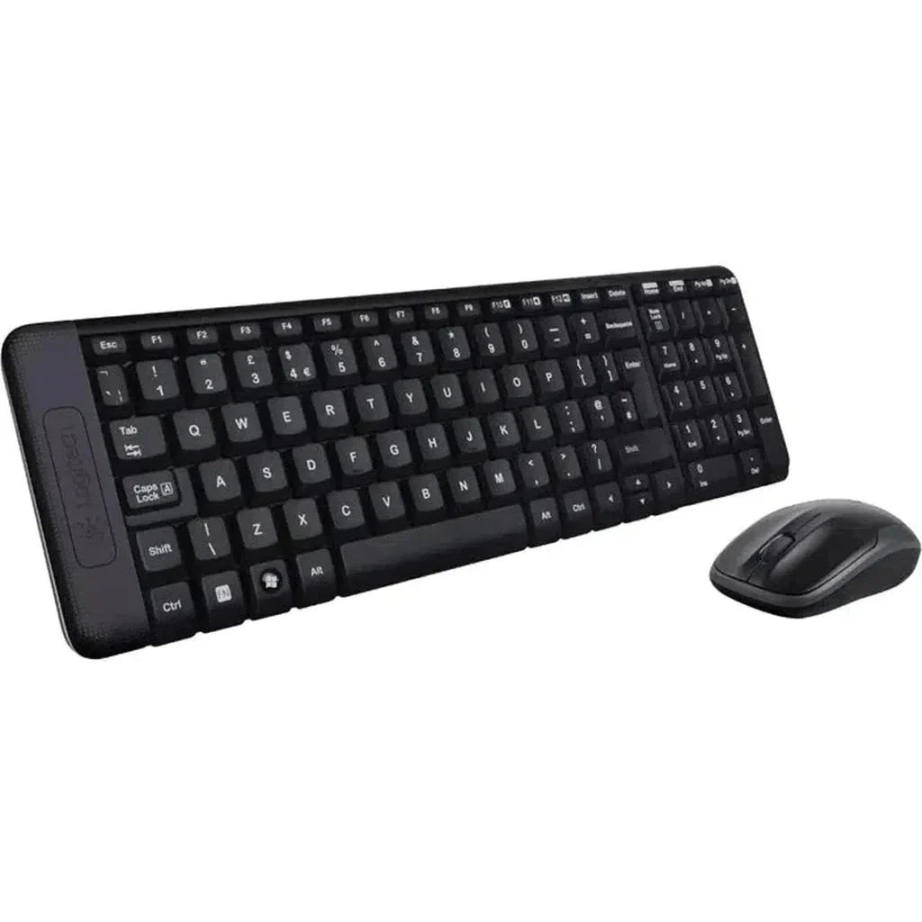 Logitech MK220 - 2.40GHz / Up to 10m / Wi-Fi / Arb/Eng - Keyboard & Mouse Combo