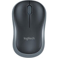 Logitech Mouse M185 Wireless Nano - Black and Grey
