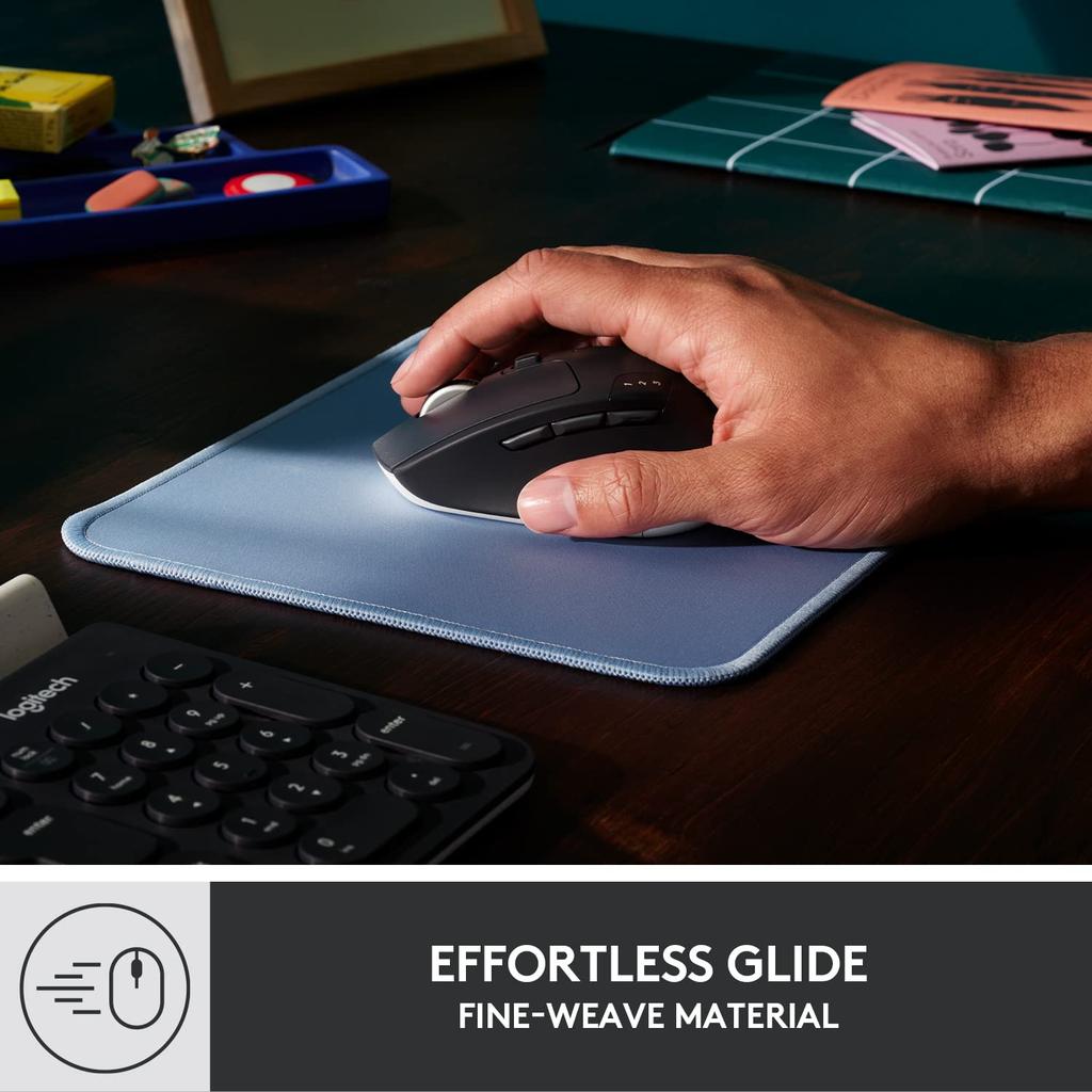 Logitech Mouse Pad Studio Series - Blue/Grey