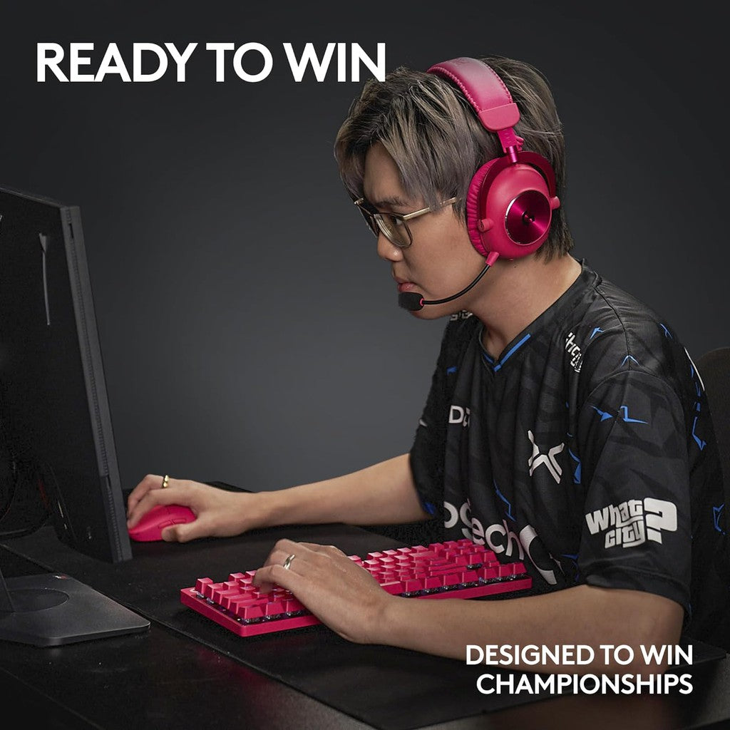 Logitech PRO X SUPERLIGHT 2 Wireless Gaming Mouse - Magenta