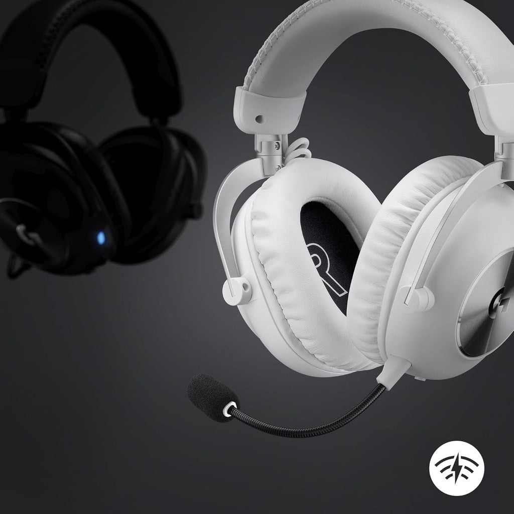 Logitech PRO X2 LIGHTSPEED Gaming Headset - Wireless / Bluetooth / White
