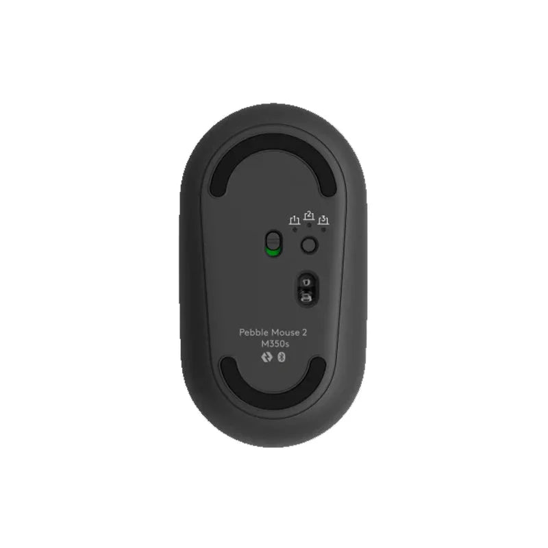 Logitech Pebble Mouse 2 M350S / Wireless / Bluetooth Mouse - Tonal Graphite