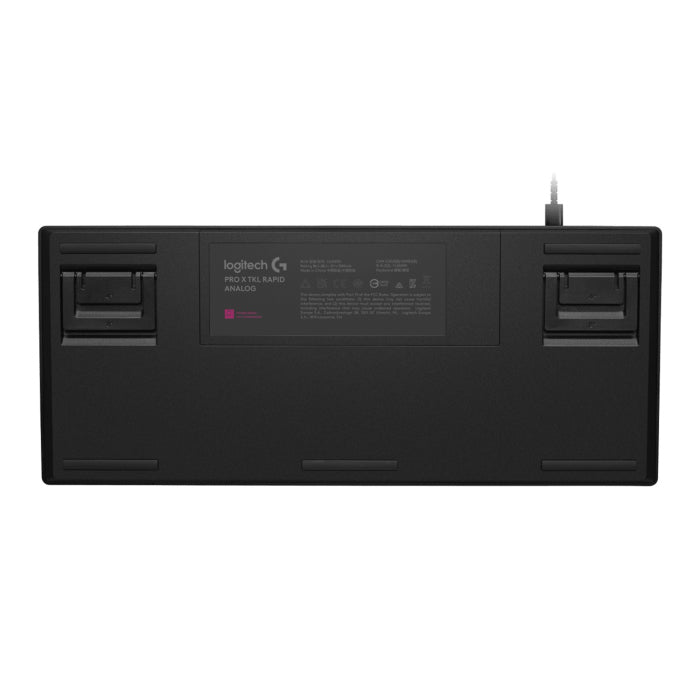 Logitech Pro X TKL Rapid Trigger, On Board Lighting Profile, Key Control, 1ms Report Rate, Magnetic Analog - Black