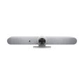 Logitech Rally Bar 4K UHD Conferencing Camera - 6 Beamforming Microphones, PTZ Camera, 2 Speakers - White
