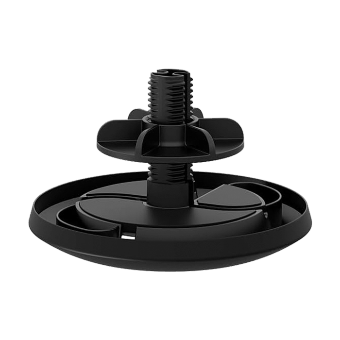 Logitech Rally Mic Pod Mount, Anchors Mic To Table or Drop Ceiling - Black