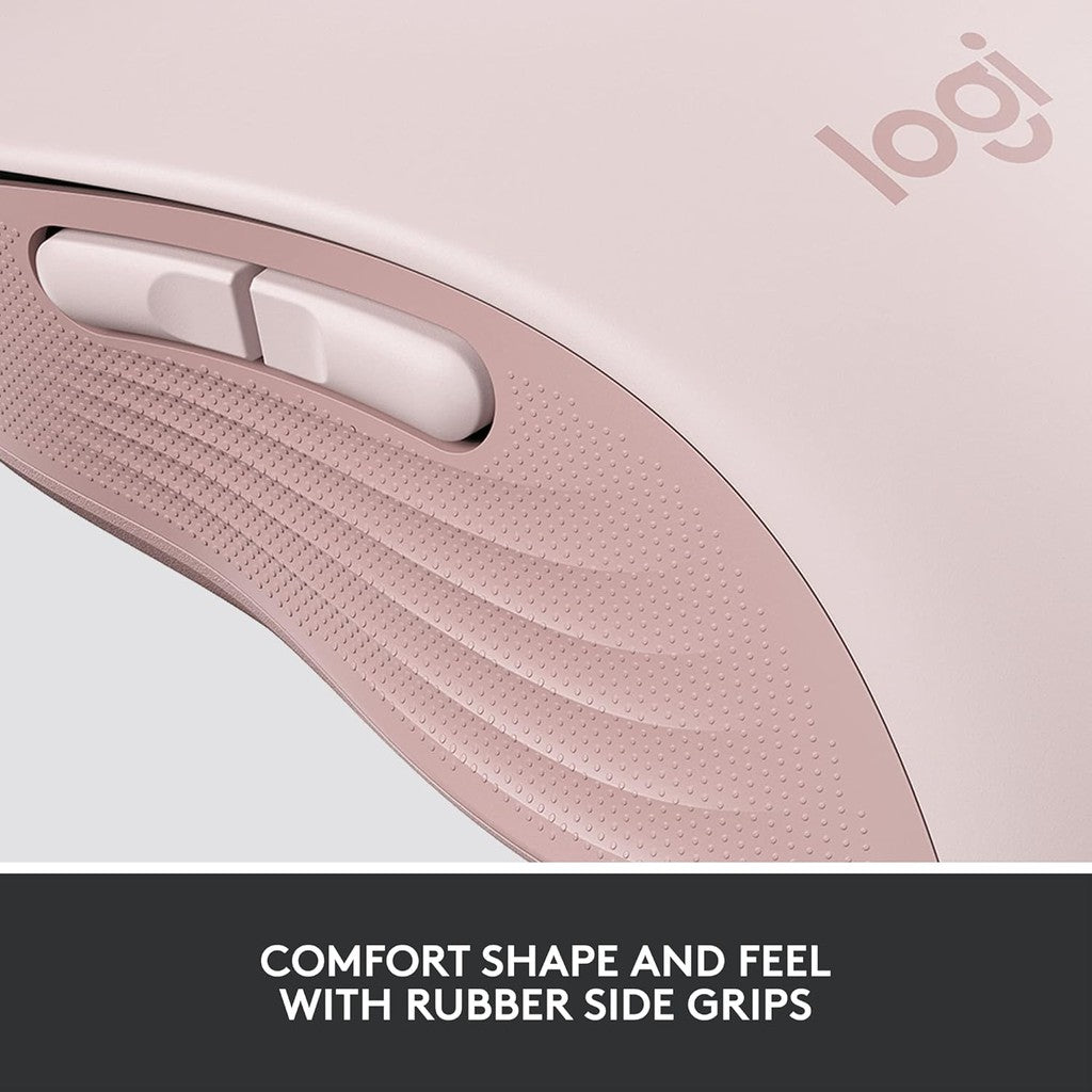 Logitech Signature M650 Wireless BT Mouse (Sixe-S/M)- Rose