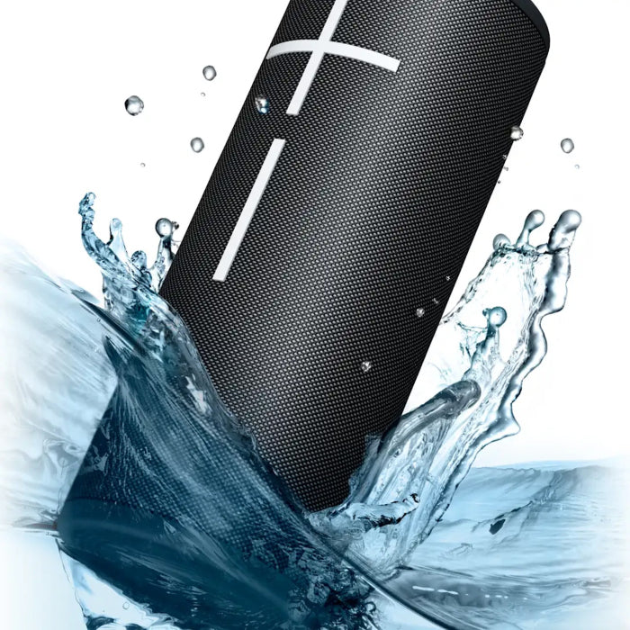 Logitech Ultimate Ears Boom 4 Bluetooth Speaker 360 Sound, Water Proof & Dust Proof, Drop Proof, Magic Button - Black