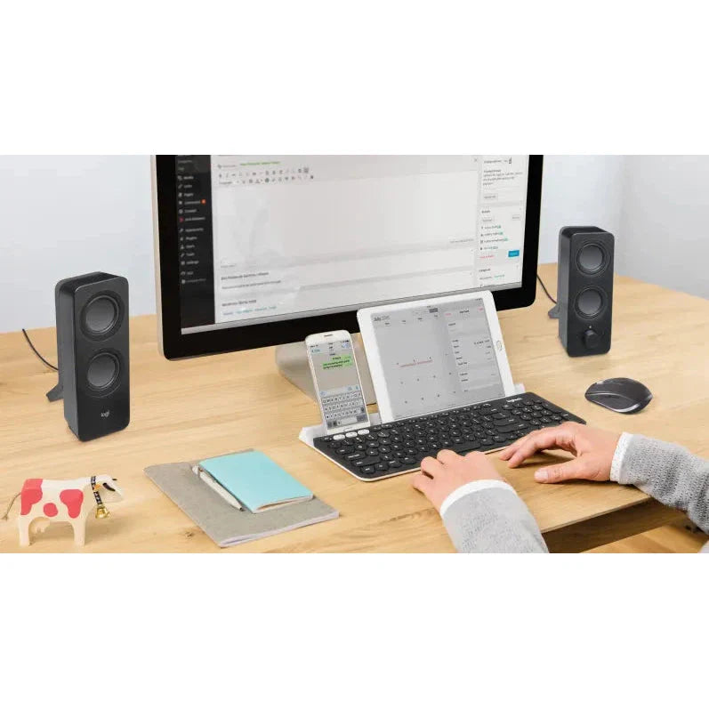 Logitech Z207 Speakers - 3.5mm / Bluetooth / Black