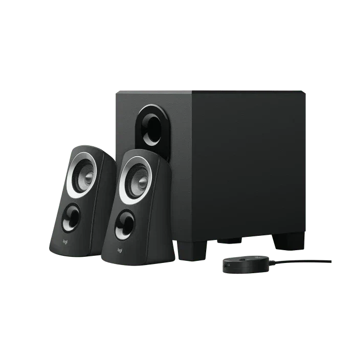 Logitech Z313 Speaker System With Subwoofer(2.1 ) - Black