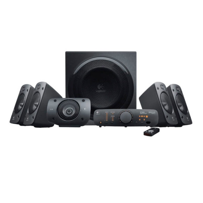 Logitech Z906 5.1 Up to 1000 Watts THX, Dolby Digital & DTS Certified Surround Sound Speaker System For PC,PS5/PS4,Xbox & Music Players