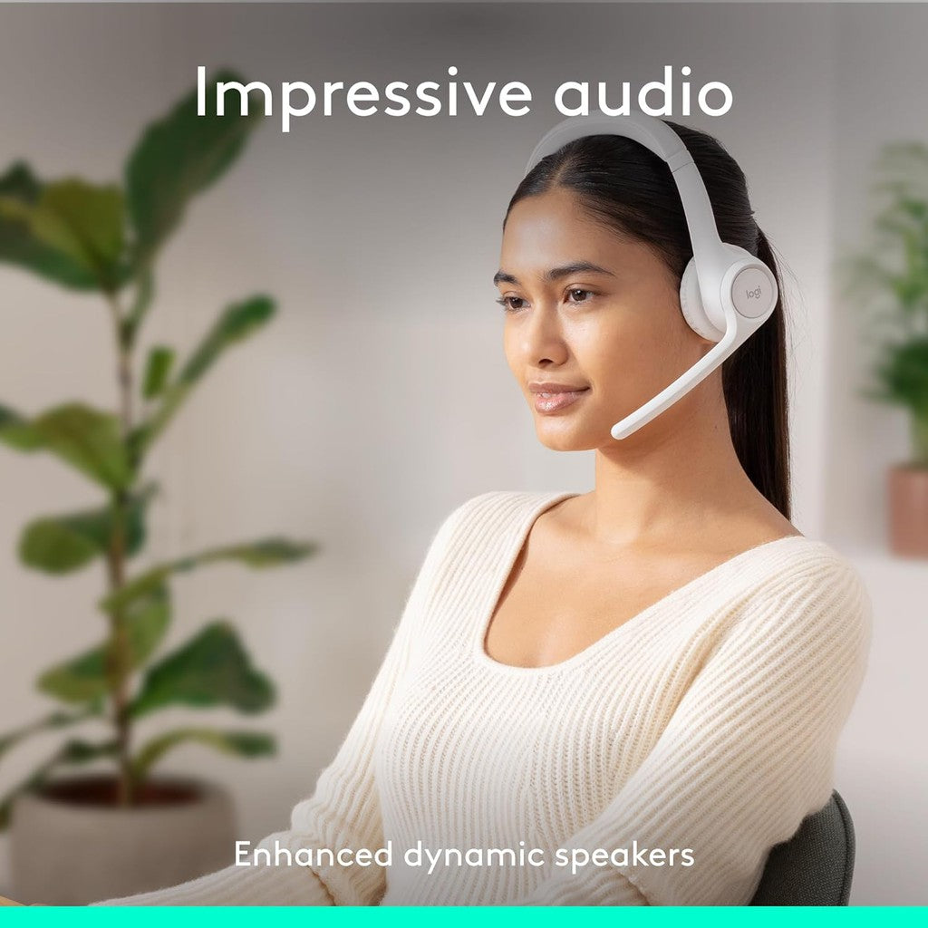 Logitech Zone 300 Headset - Wireless / Off White