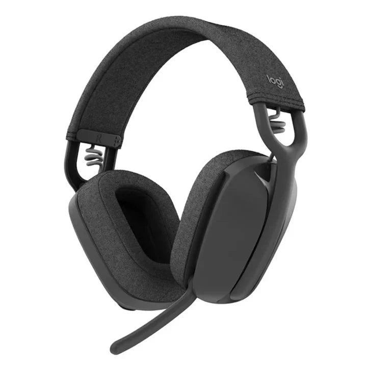 Logitech Zone Vibe 100 Wireless Bluetooth Headset With Noise-Cancelling Mic - Black
