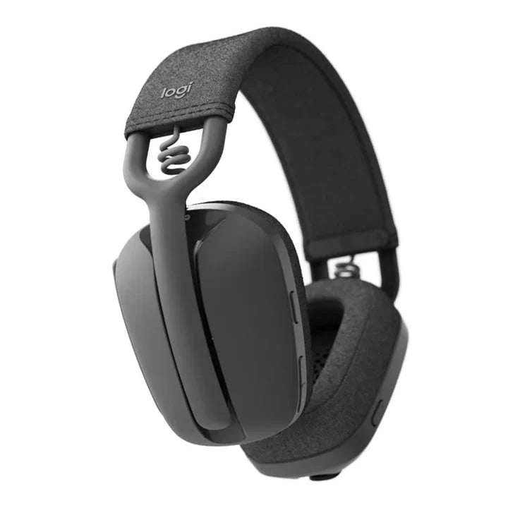 Logitech Zone Vibe 100 Wireless Bluetooth Headset With Noise-Cancelling Mic - Black