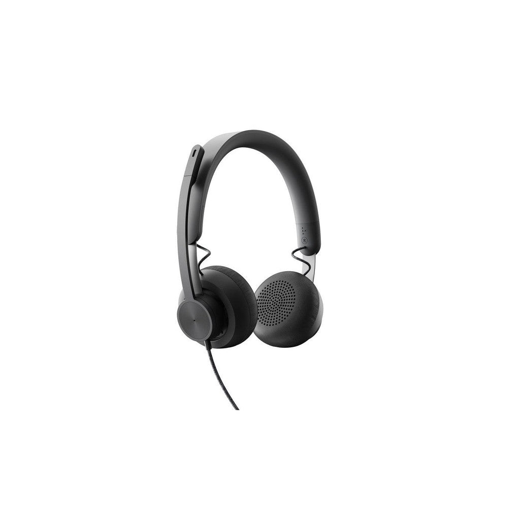 Logitech UC Zone Wired Headset - Wired / Stereo / USB-C / Black