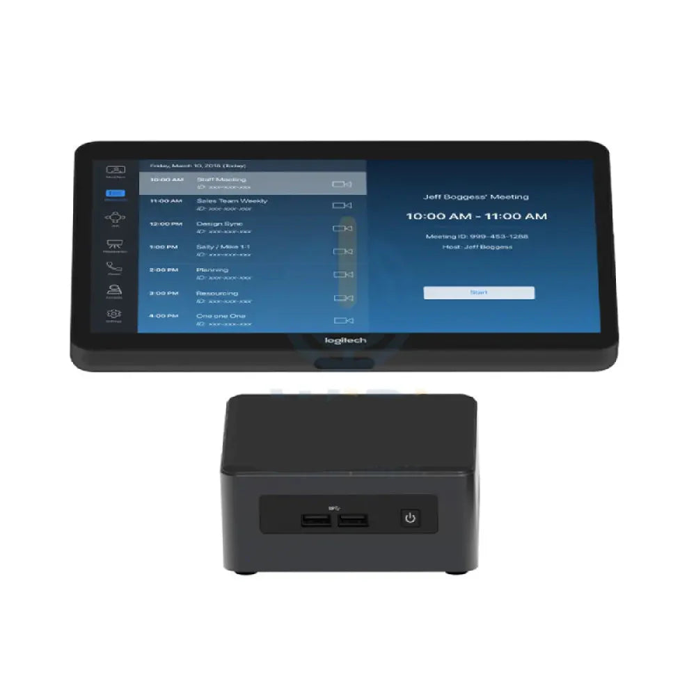 Logitech tapzoombase Room Controller - Up to 4K / Graphite