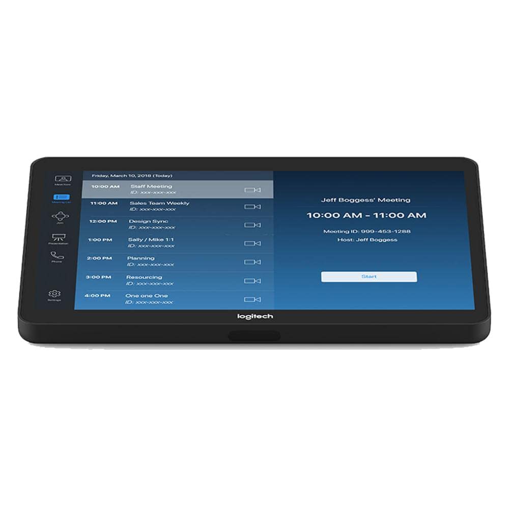 Logitech tapzoombase Room Controller - Up to 4K / Graphite