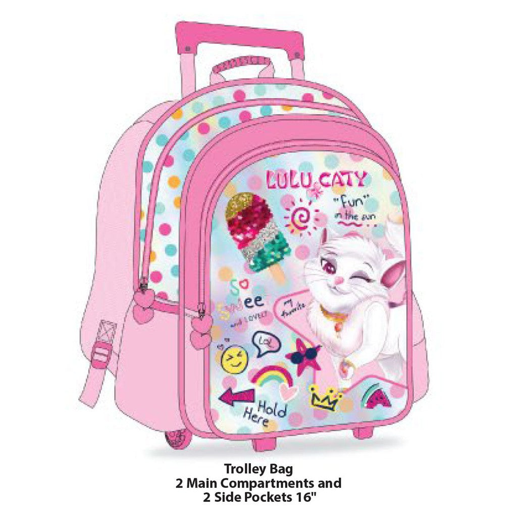 Lulu Caty Ice Cream Trolly Bags