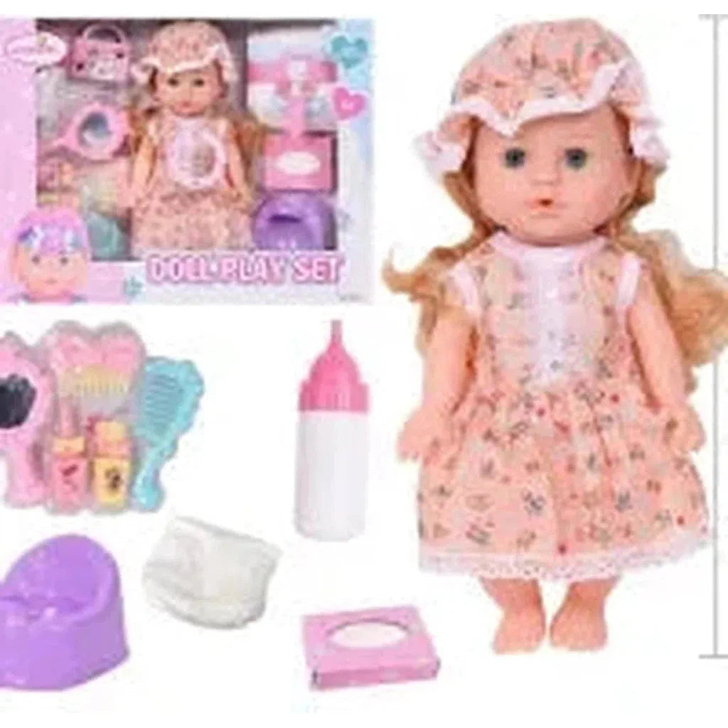 Luna Baby Doll Play Set-Hx397-7