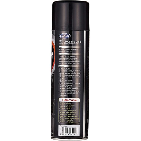 Luxen High Gloss Tire Shine Spray