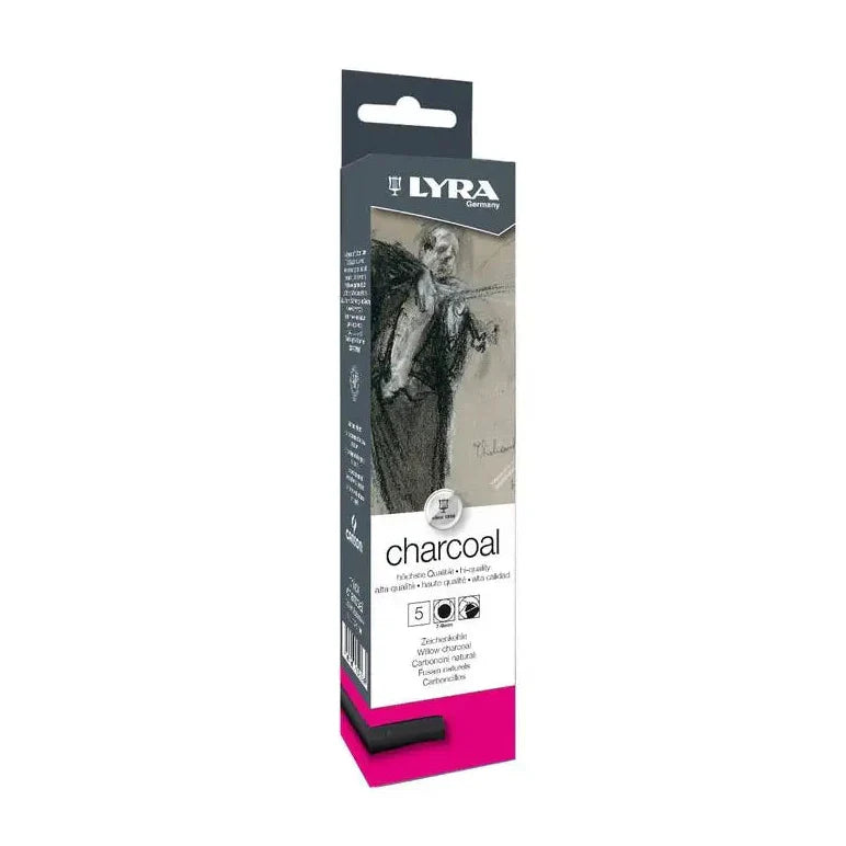 Lyra Charcoals Thick 5 Pcs Carton Box
