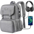MATEIN Backpack Lunch Bag for Women Water Resistant Travel Computer Bag Built In Lunch Box