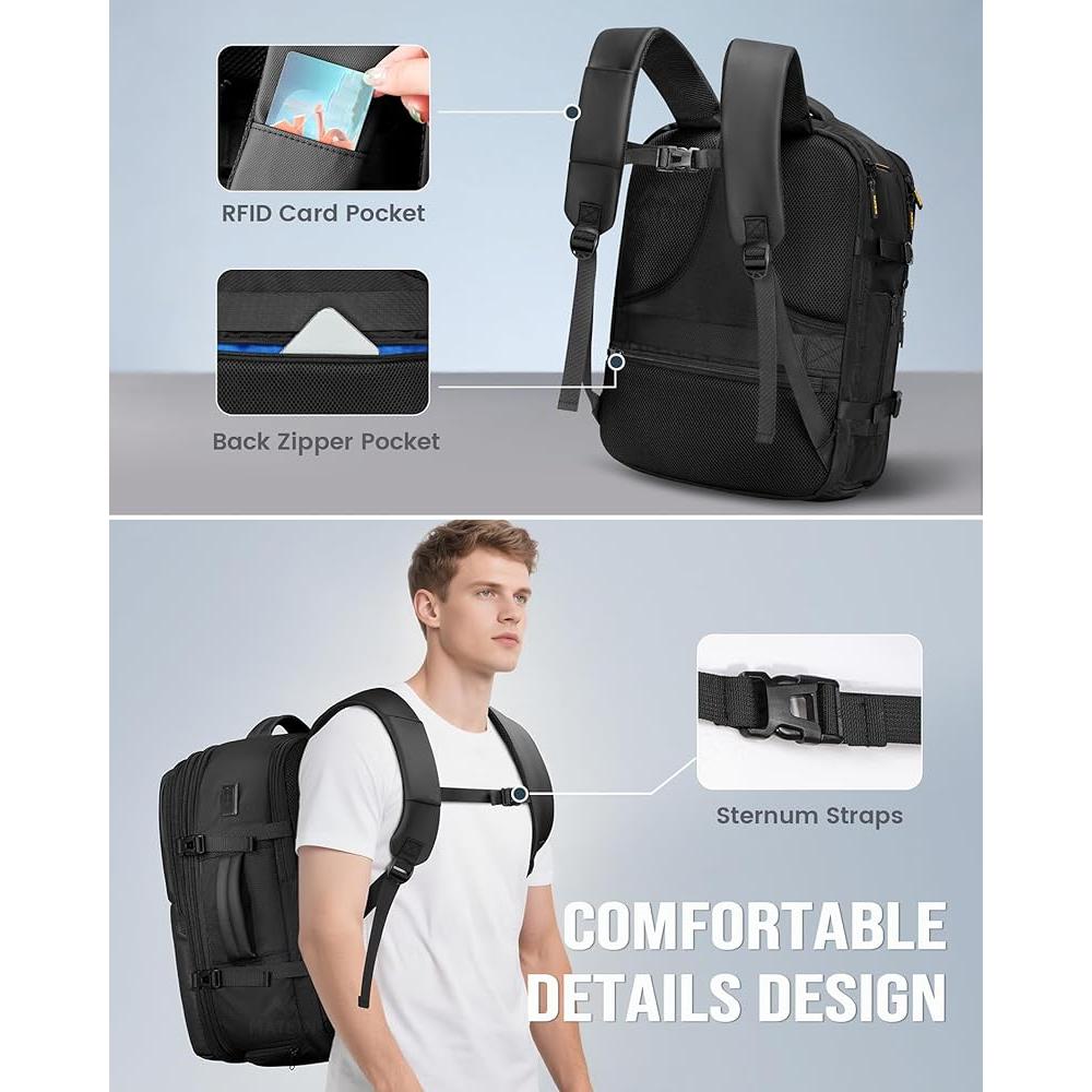 MATEIN Personal Item Travel and Laptop Backpack