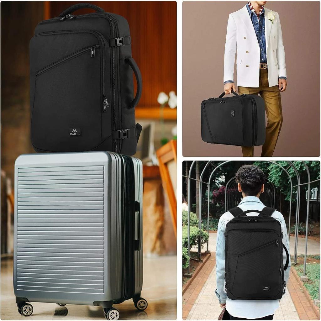 MATEIN Travel Laptop Backpack Business Anti Theft Slim Sturdy Laptops Backpack Large Carry Bag