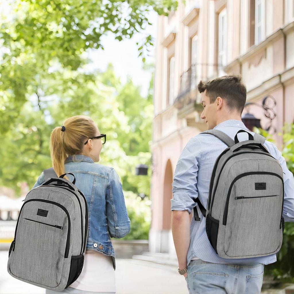 MATEIN Travel Laptop Backpack Business Anti Theft Slim Sturdy Laptops Backpack with USB Charging Port