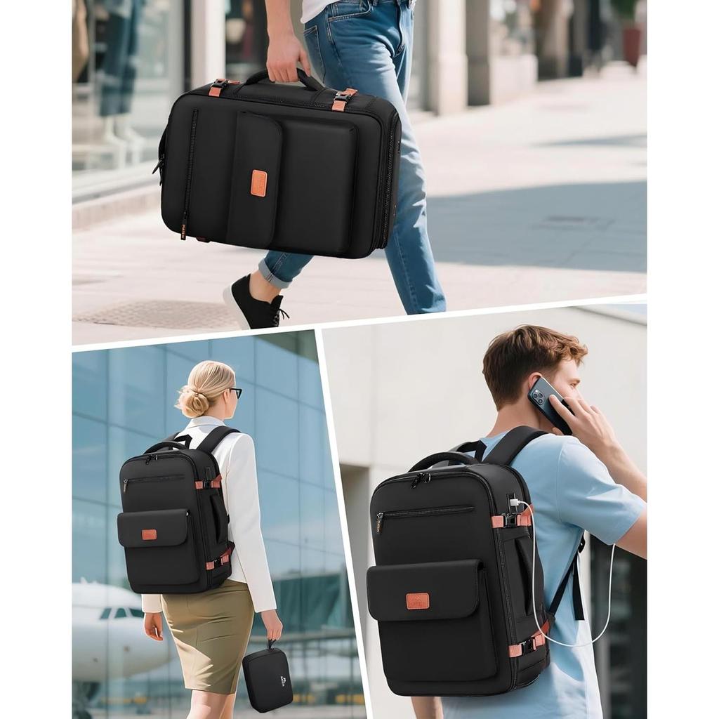 MATEIN Women's Travel Backpacks Handbag with Water Bottle Holder