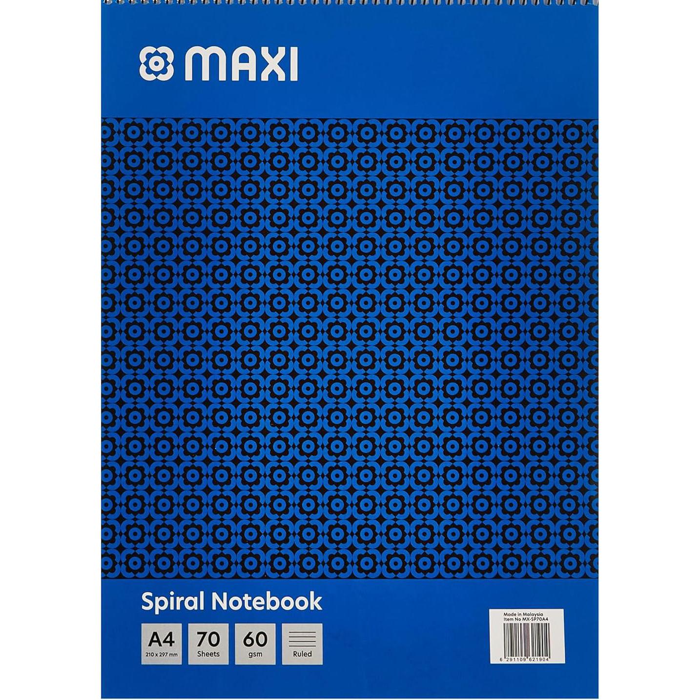 MAXI TOP SPIRAL BOOK A4
