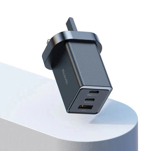 MCDODO CH-1553 70w 2C+1A GAN 5 MINI FAST CHARGER (UK) (2M USB-C TO UCB-C CABLE)