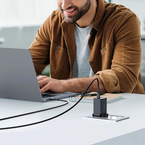 MCDODO CH-1553 70w 2C+1A GAN 5 MINI FAST CHARGER (UK) (2M USB-C TO UCB-C CABLE)