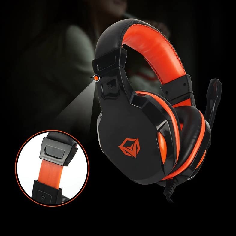 MEETION MT-HP010 Wired Over Ear Gaming Headset with 3D Surround Sound Technology