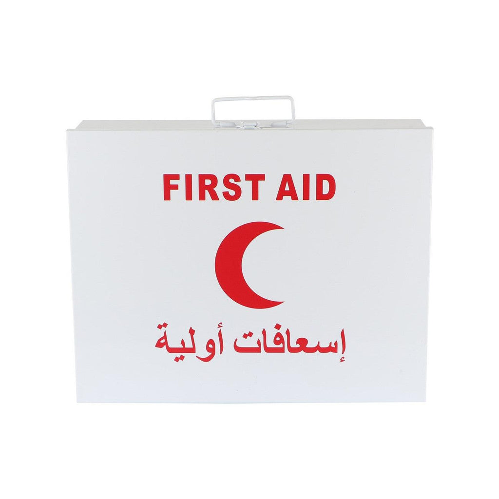 METAL FIRST AID BOX 38 x 30 x 10 CM FS-091